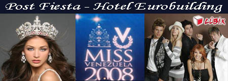 POST-FIESTA DEL MISS VENEZUELA - 10/09/2008